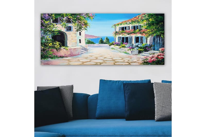 Canvasbillede YTY Buildings & Cityscapes Flerfarvet - 120x50 cm - Boligtilbehør - Billeder & kunst - Billeder på lærred