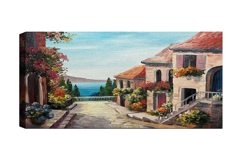 Canvasbillede YTY Buildings & Cityscapes Flerfarvet, 120x50 cm