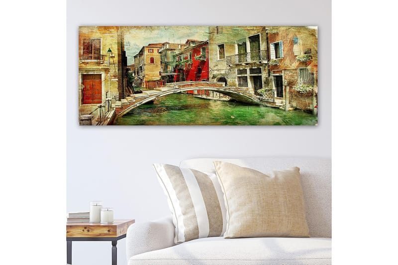 Canvasbillede YTY Cities & Countries Flerfarvet - 120x50 cm - Boligtilbehør - Billeder & kunst - Billeder på lærred