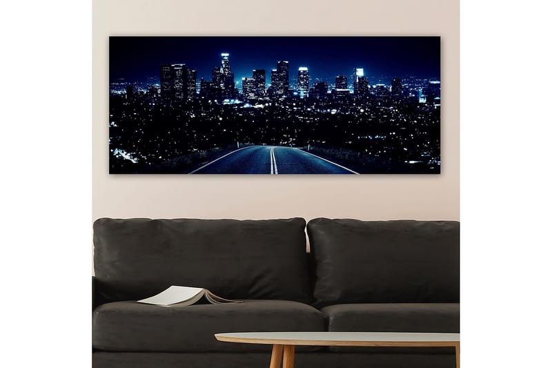 Canvasbillede YTY Cities & Countries Flerfarvet - 120x50 cm - Boligtilbehør - Billeder & kunst - Billeder på lærred