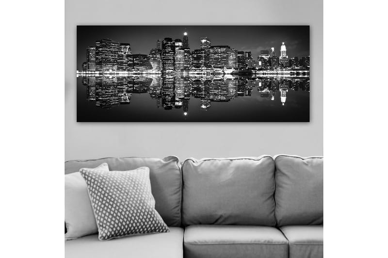 Canvasbillede YTY Cities & Countries Flerfarvet - 120x50 cm - Boligtilbehør - Billeder & kunst - Billeder på lærred