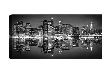 Canvasbillede YTY Cities & Countries Flerfarvet - 120x50 cm - Boligtilbehør - Billeder & kunst - Billeder på lærred