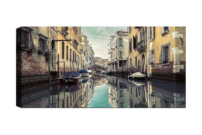 Canvasbillede YTY Cities & Countries Flerfarvet, 120x50 cm