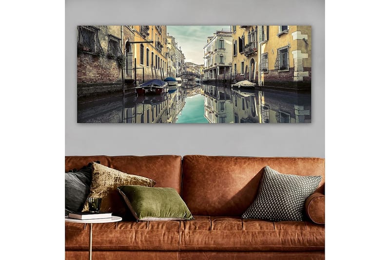 Canvasbillede YTY Cities & Countries Flerfarvet - 120x50 cm - Boligtilbehør - Billeder & kunst - Billeder på lærred