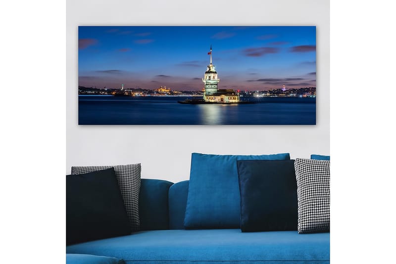 Canvasbillede YTY Cities & Countries Flerfarvet - 120x50 cm - Boligtilbehør - Billeder & kunst - Billeder på lærred