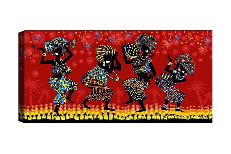 Canvasbillede YTY Culture Flerfarvet - 120x50 cm - Boligtilbehør - Billeder & kunst - Billeder på lærred