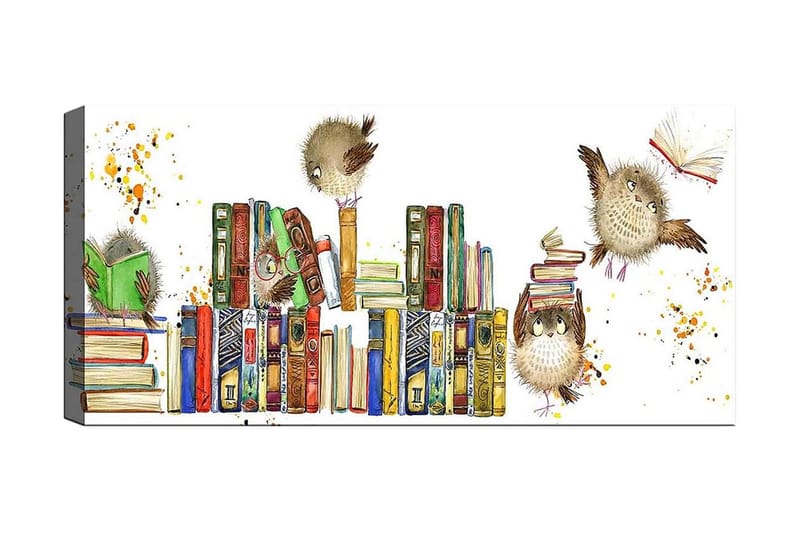 Canvasbillede YTY Curiosities Flerfarvet, 120x50 cm