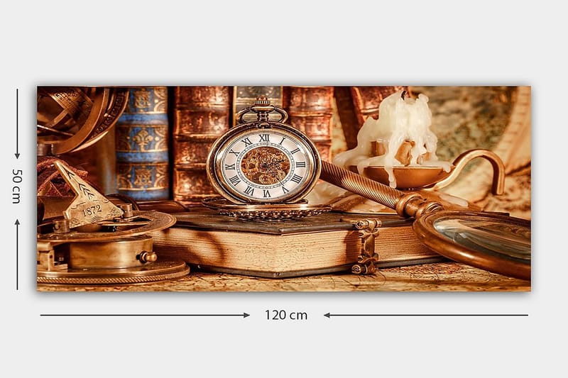 Canvasbillede YTY Entertainment Flerfarvet - 120x50 cm - Boligtilbehør - Billeder & kunst - Billeder på lærred
