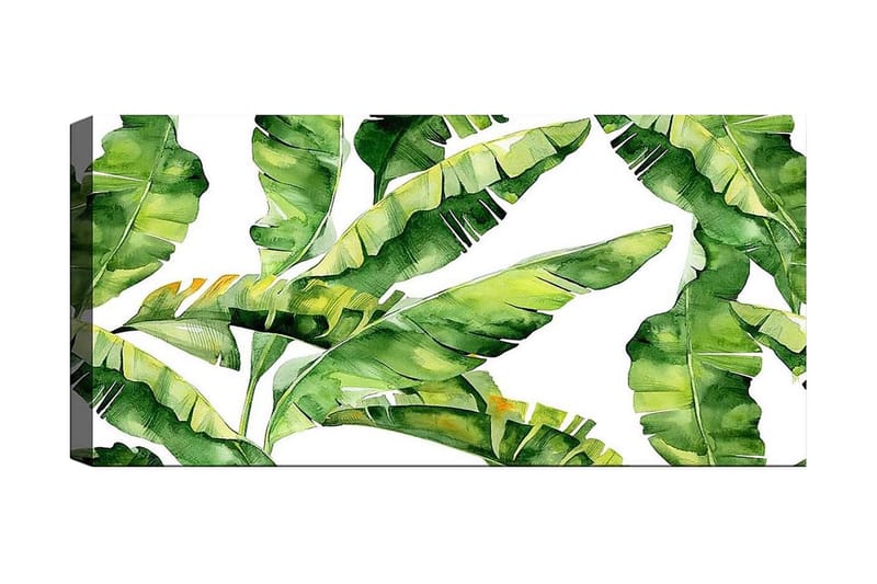 Canvasbillede YTY Floral & Botanical Flerfarvet - 120x50 cm - Boligtilbehør - Billeder & kunst - Billeder på lærred