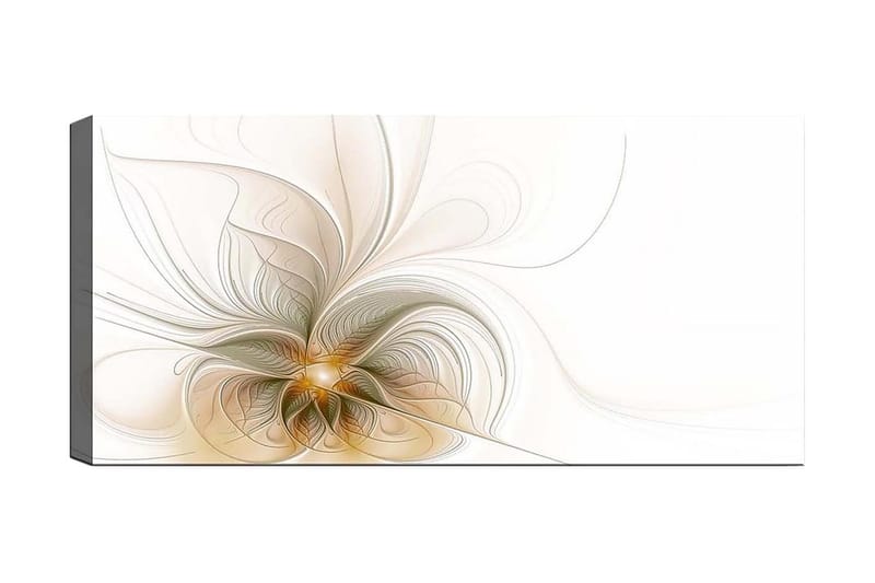Canvasbillede YTY Floral & Botanical Flerfarvet - 120x50 cm - Boligtilbehør - Billeder & kunst - Billeder på lærred