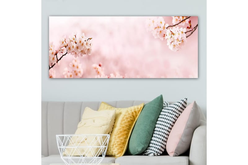 Canvasbillede YTY Floral & Botanical Flerfarvet - 120x50 cm - Boligtilbehør - Billeder & kunst - Billeder på lærred