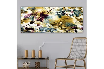 Canvasbillede YTY Floral & Botanical Flerfarvet - 120x50 cm - Boligtilbehør - Billeder & kunst - Billeder på lærred