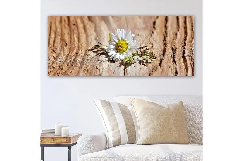 Canvasbillede YTY Floral & Botanical Flerfarvet - 120x50 cm - Boligtilbehør - Billeder & kunst - Billeder på lærred