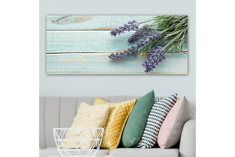 Canvasbillede YTY Floral & Botanical Flerfarvet - 120x50 cm - Boligtilbehør - Billeder & kunst - Billeder på lærred