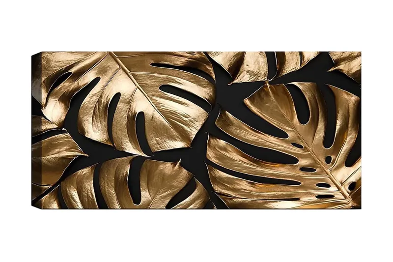 Canvasbillede YTY Floral & Botanical Flerfarvet, 120x50 cm