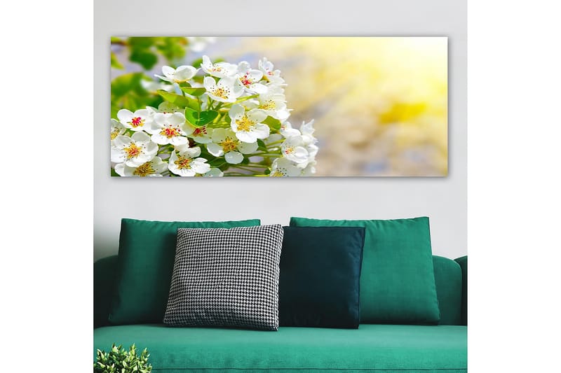 Canvasbillede YTY Floral & Botanical Flerfarvet - 120x50 cm - Boligtilbehør - Billeder & kunst - Billeder på lærred