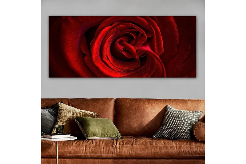 Canvasbillede YTY Floral & Botanical Flerfarvet - 120x50 cm - Boligtilbehør - Billeder & kunst - Billeder på lærred