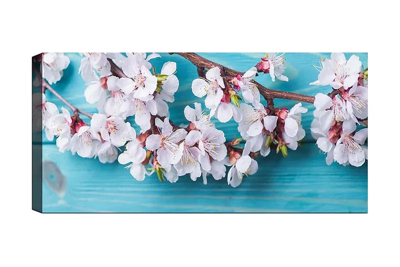 Canvasbillede YTY Floral & Botanical Flerfarvet, 120x50 cm