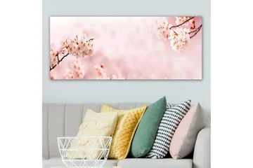 Canvasbillede YTY Floral & Botanical Flerfarvet - 120x50 cm - Boligtilbehør - Billeder & kunst - Billeder på lærred