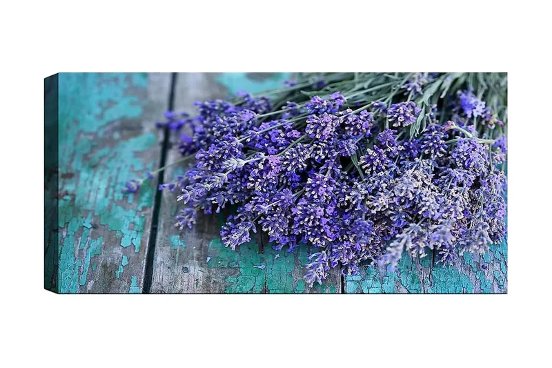 Canvasbillede YTY Floral & Botanical Flerfarvet, 120x50 cm