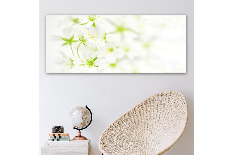 Canvasbillede YTY Floral & Botanical Flerfarvet - 120x50 cm - Boligtilbehør - Billeder & kunst - Billeder på lærred