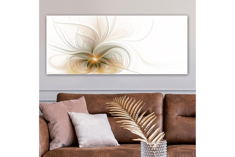 Canvasbillede YTY Floral & Botanical Flerfarvet - 120x50 cm - Boligtilbehør - Billeder & kunst - Billeder på lærred