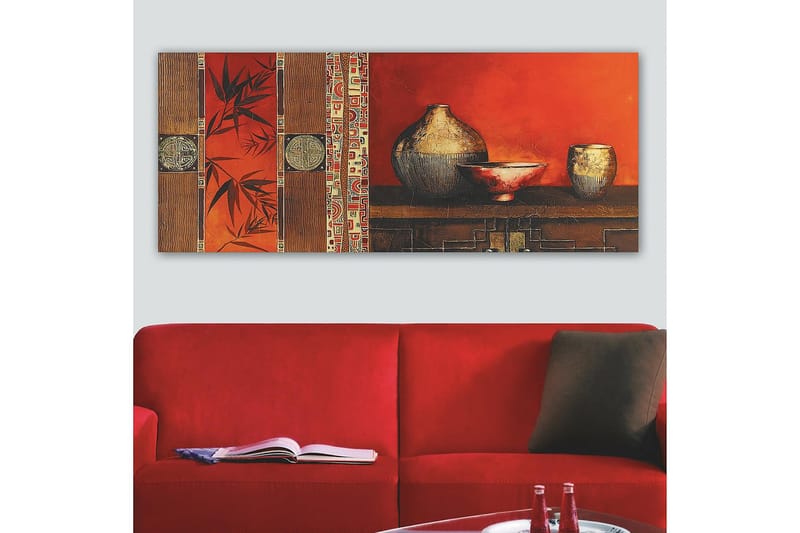 Canvasbillede YTY Food & Beverage Flerfarvet - 120x50 cm - Boligtilbehør - Billeder & kunst - Billeder på lærred
