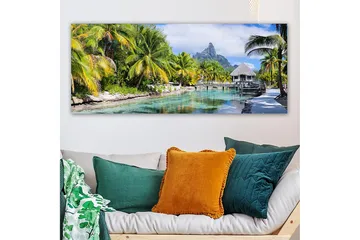 Canvasbillede YTY Landscape & Nature Flerfarvet - 120x50 cm - Boligtilbehør - Billeder & kunst - Billeder på lærred