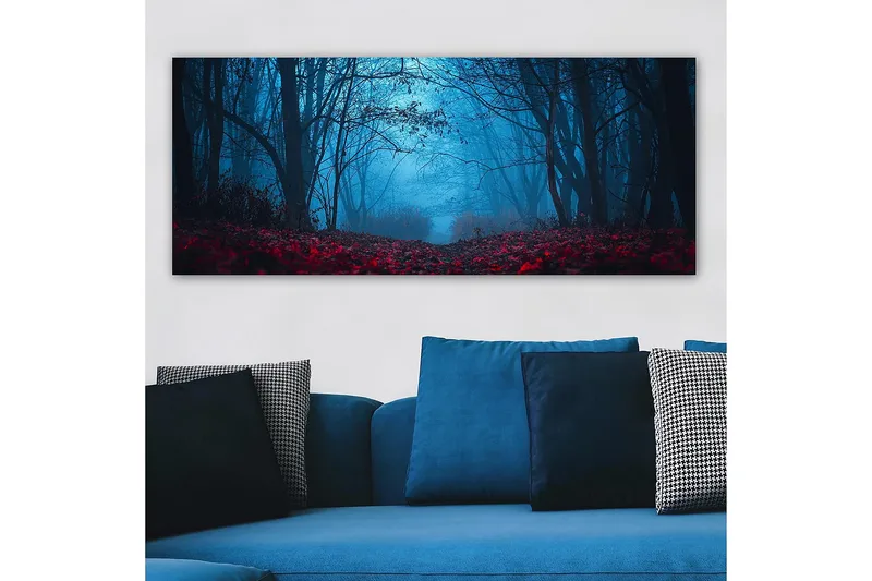 Canvasbillede YTY Landscape & Nature Flerfarvet - 120x50 cm - Boligtilbehør - Billeder & kunst - Billeder på lærred