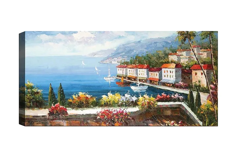 Canvasbillede YTY Landscape & Nature Flerfarvet, 120x50 cm