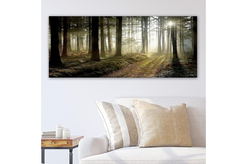 Canvasbillede YTY Landscape & Nature Flerfarvet - 120x50 cm - Boligtilbehør - Billeder & kunst - Billeder på lærred