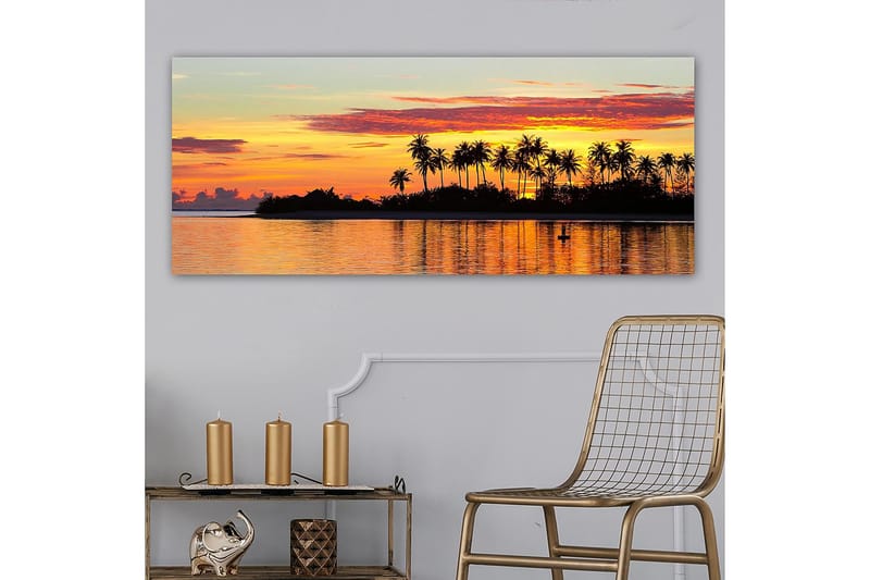Canvasbillede YTY Landscape & Nature Flerfarvet - 120x50 cm - Boligtilbehør - Billeder & kunst - Billeder på lærred