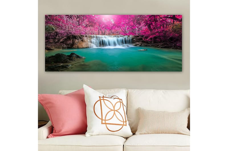 Canvasbillede YTY Landscape & Nature Flerfarvet - 120x50 cm - Boligtilbehør - Billeder & kunst - Billeder på lærred
