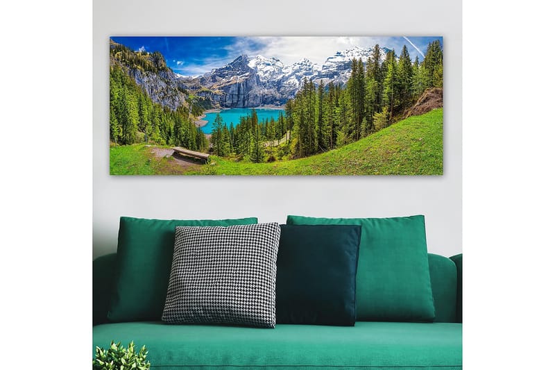 Canvasbillede YTY Landscape & Nature Flerfarvet - 120x50 cm - Boligtilbehør - Billeder & kunst - Billeder på lærred