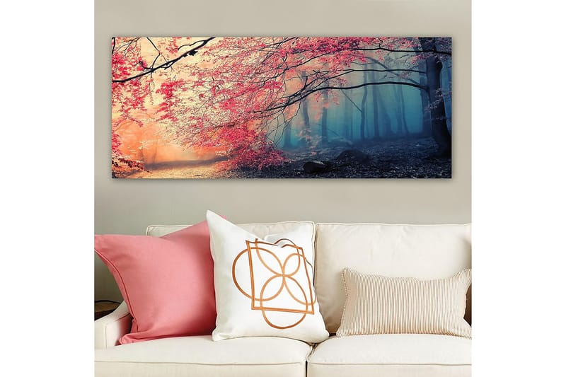 Canvasbillede YTY Landscape & Nature Flerfarvet - 120x50 cm - Boligtilbehør - Billeder & kunst - Billeder på lærred