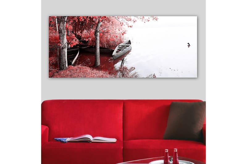 Canvasbillede YTY Landscape & Nature Flerfarvet - 120x50 cm - Boligtilbehør - Billeder & kunst - Billeder på lærred