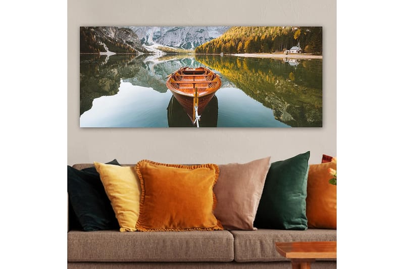 Canvasbillede YTY Landscape & Nature Flerfarvet - 120x50 cm - Boligtilbehør - Billeder & kunst - Billeder på lærred