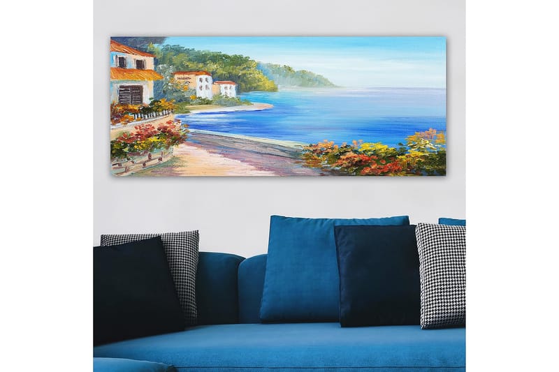 Canvasbillede YTY Landscape & Nature Flerfarvet - 120x50 cm - Boligtilbehør - Billeder & kunst - Billeder på lærred