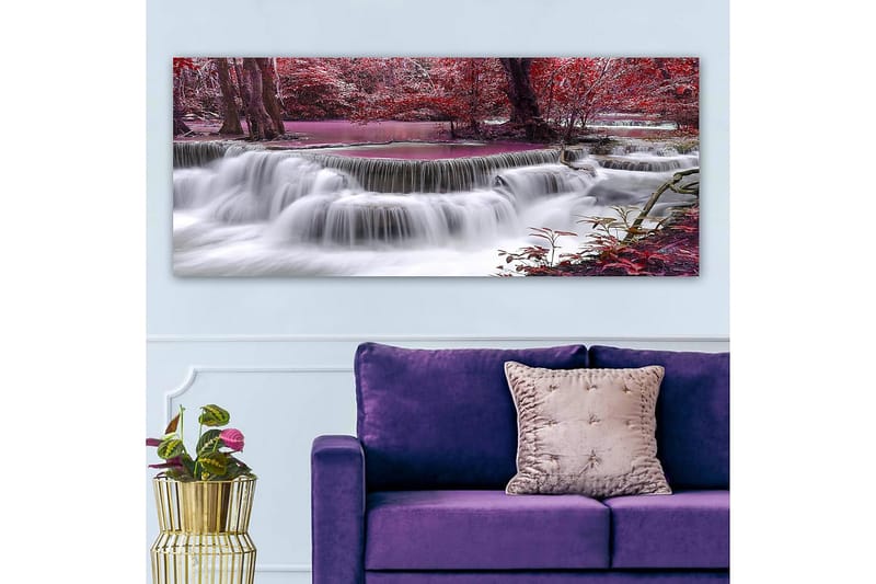 Canvasbillede YTY Landscape & Nature Flerfarvet - 120x50 cm - Boligtilbehør - Billeder & kunst - Billeder på lærred