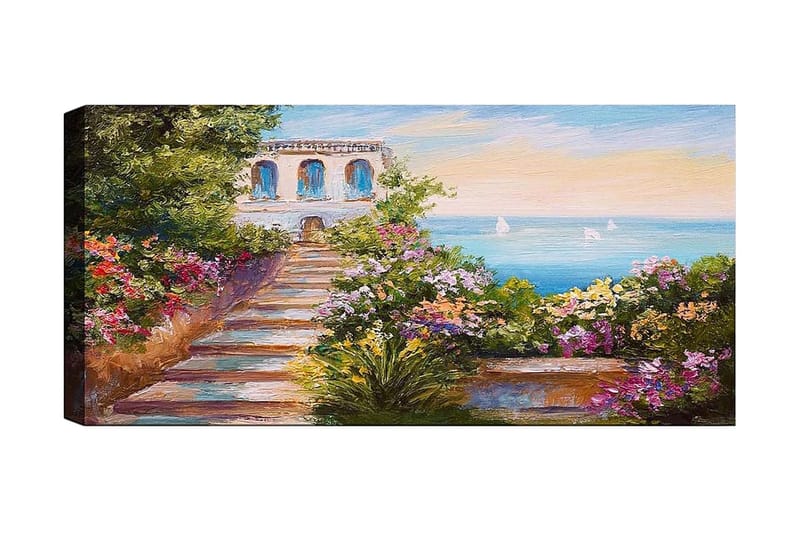 Canvasbillede YTY Landscape & Nature Flerfarvet - 120x50 cm - Boligtilbehør - Billeder & kunst - Billeder på lærred