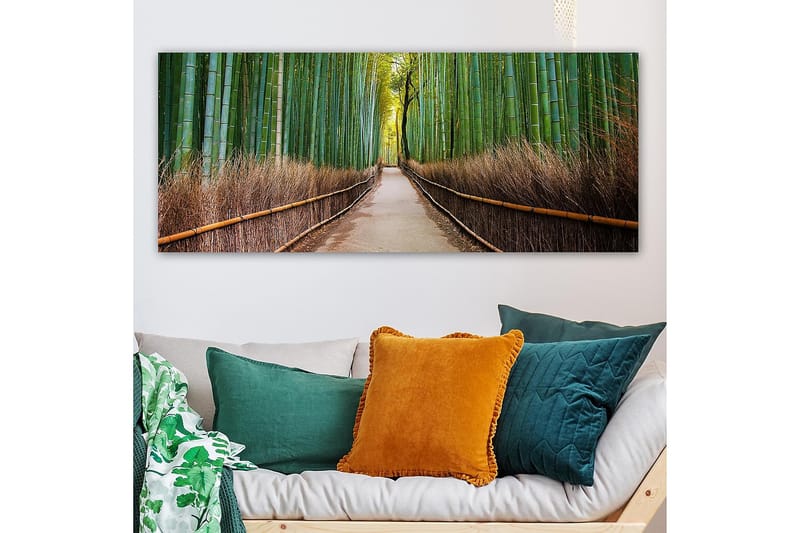 Canvasbillede YTY Landscape & Nature Flerfarvet - 120x50 cm - Boligtilbehør - Billeder & kunst - Billeder på lærred