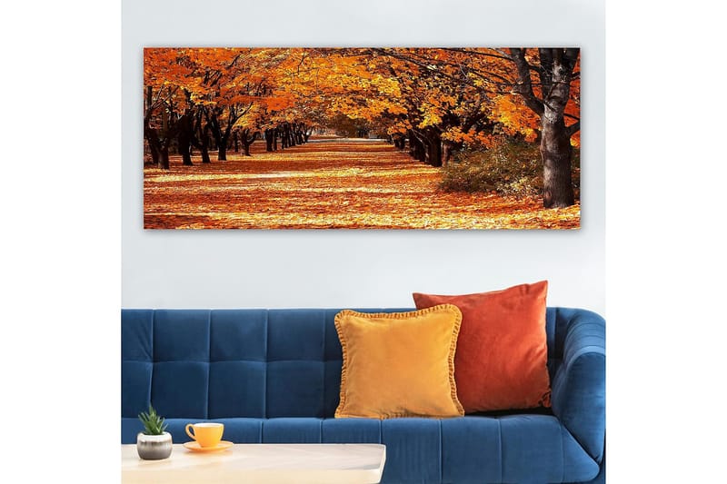 Canvasbillede YTY Landscape & Nature Flerfarvet - 120x50 cm - Boligtilbehør - Billeder & kunst - Billeder på lærred
