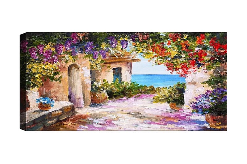 Canvasbillede YTY Landscape & Nature Flerfarvet - 120x50 cm - Boligtilbehør - Billeder & kunst - Billeder på lærred