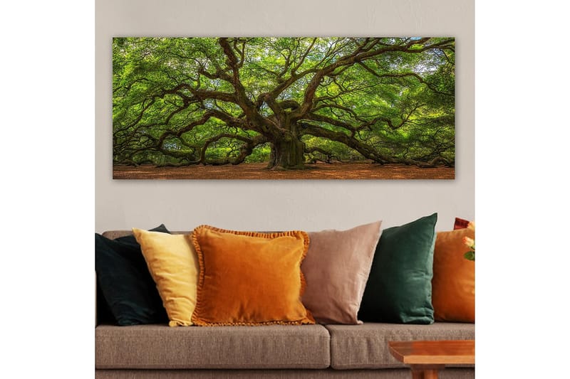 Canvasbillede YTY Landscape & Nature Flerfarvet - 120x50 cm - Boligtilbehør - Billeder & kunst - Billeder på lærred