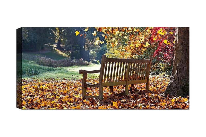 Canvasbillede YTY Landscape & Nature Flerfarvet - 120x50 cm - Boligtilbehør - Billeder & kunst - Billeder på lærred