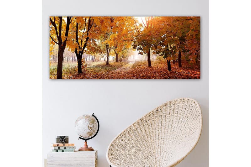 Canvasbillede YTY Landscape & Nature Flerfarvet - 120x50 cm - Boligtilbehør - Billeder & kunst - Billeder på lærred