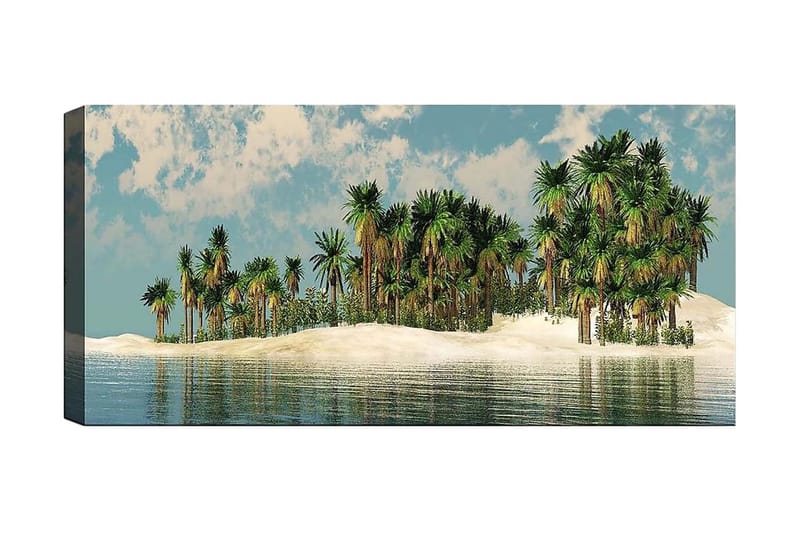 Canvasbillede YTY Landscape & Nature Flerfarvet - 120x50 cm - Boligtilbehør - Billeder & kunst - Billeder på lærred