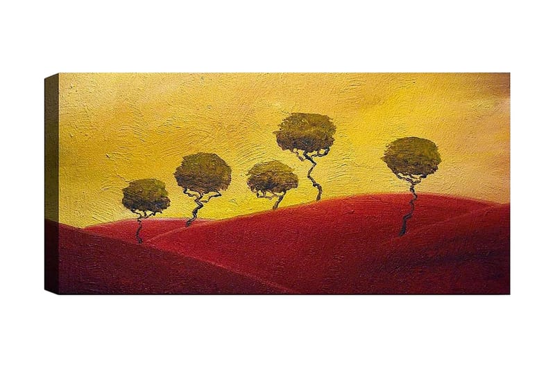 Canvasbillede YTY Landscape & Nature Flerfarvet - 120x50 cm - Boligtilbehør - Billeder & kunst - Billeder på lærred