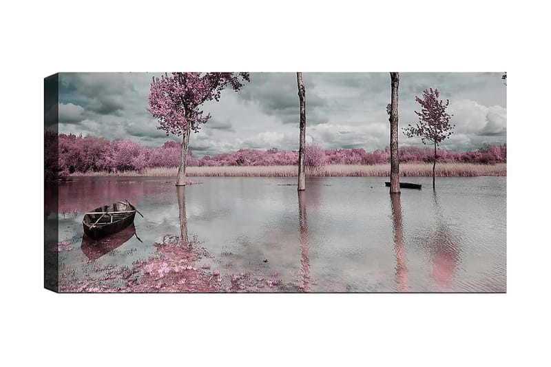 Canvasbillede YTY Landscape & Nature Flerfarvet - 120x50 cm - Boligtilbehør - Billeder & kunst - Billeder på lærred