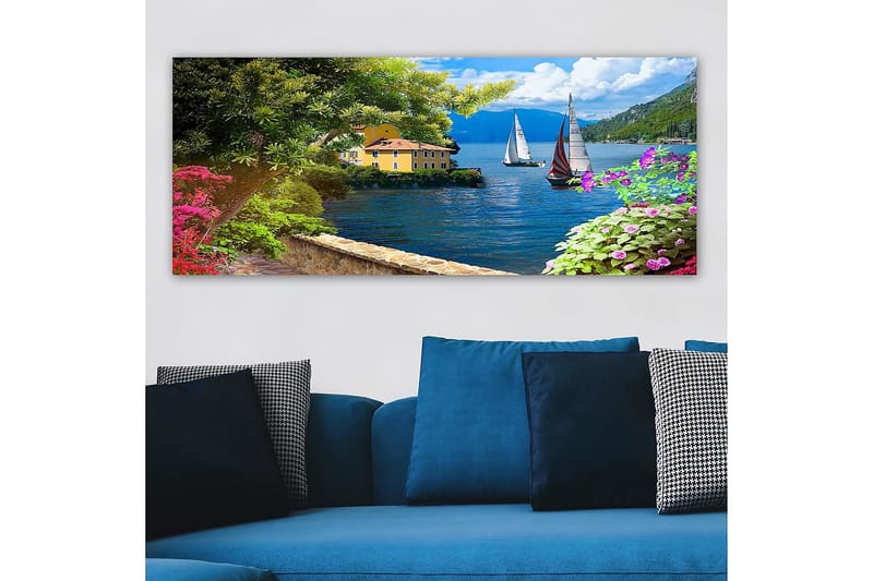 Canvasbillede YTY Landscape & Nature Flerfarvet - 120x50 cm - Boligtilbehør - Billeder & kunst - Billeder på lærred